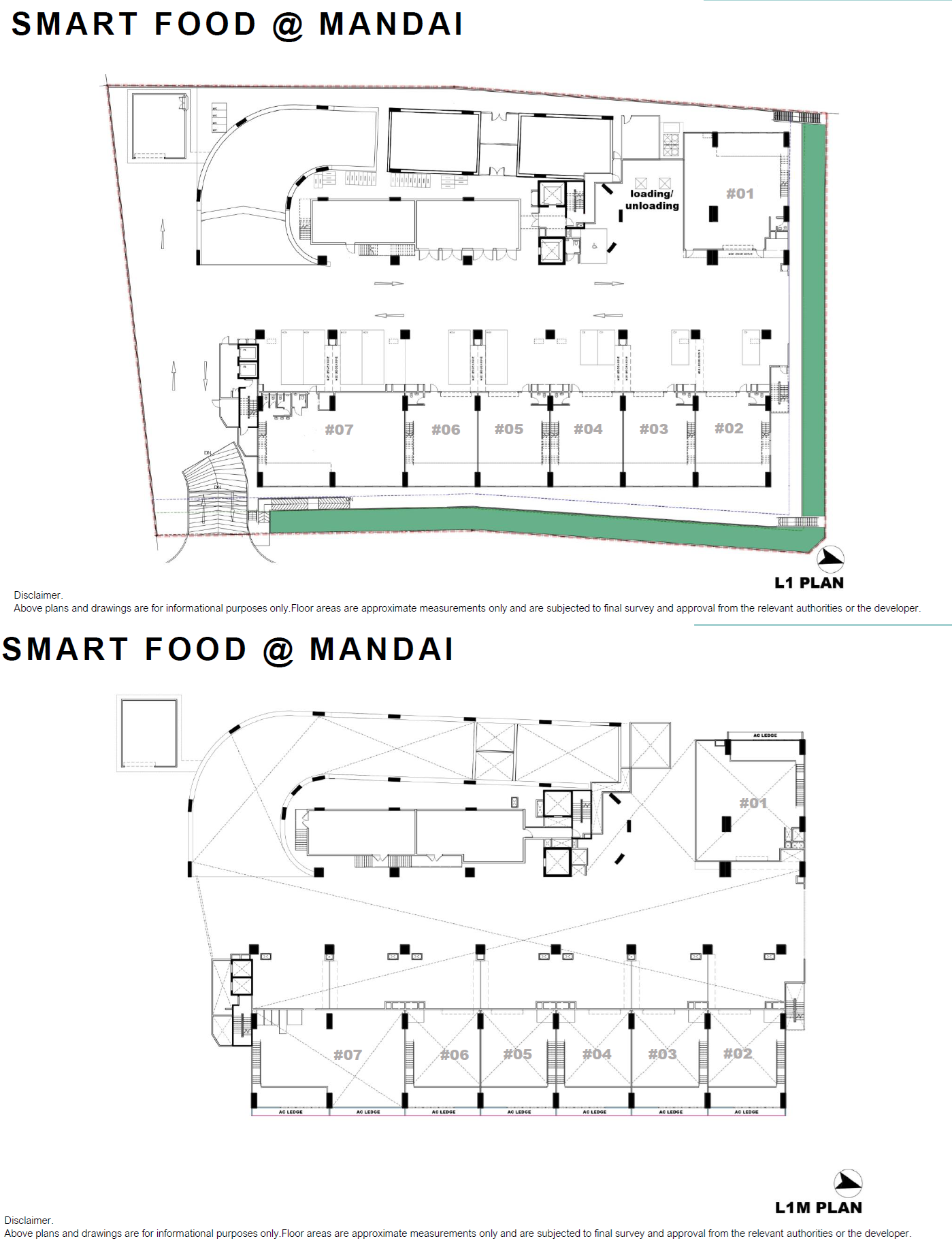 Smart Food @ Mandai 1 Bedroom Floor Plan 1
